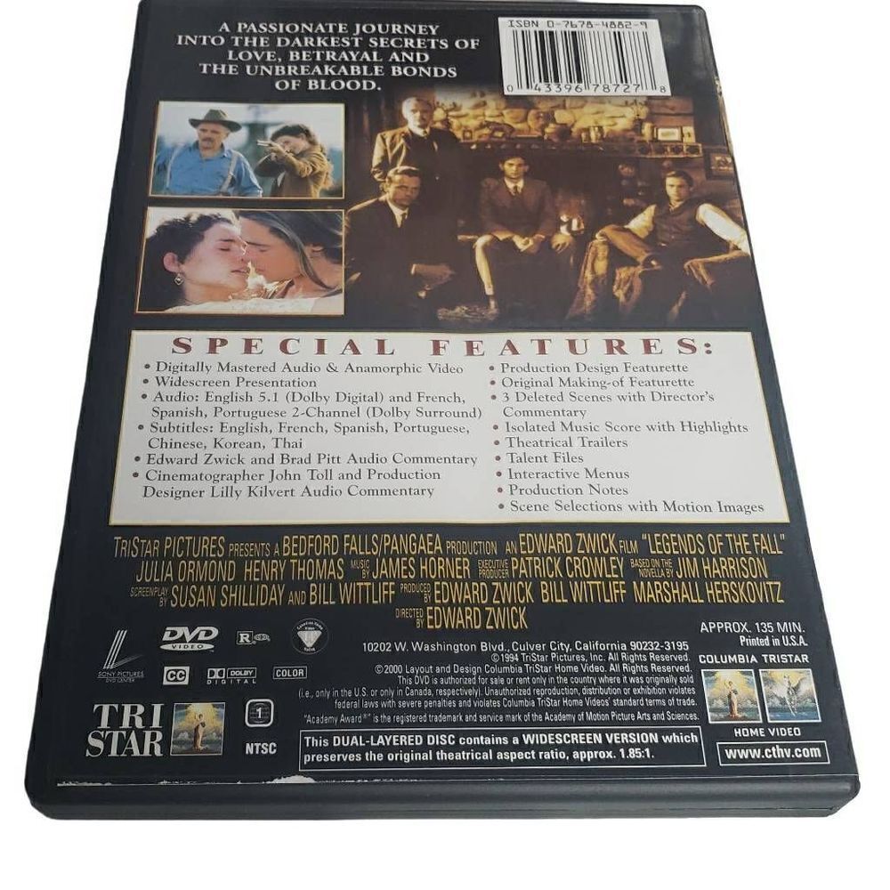 Legends of the Fall DVD - Picture 4 of 5